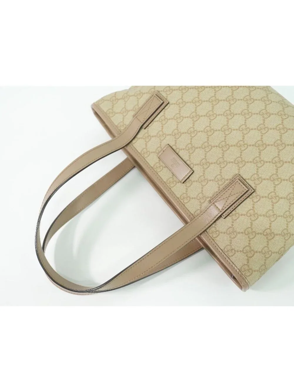 Gucci GG Supreme Tote Beige Pink - Picture 4 of 9